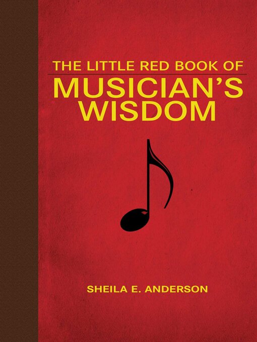 Cover image for The Little Red Book of Musician's Wisdom